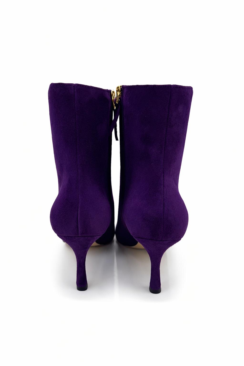 STIVALETTO CAMOSCIO VIOLA