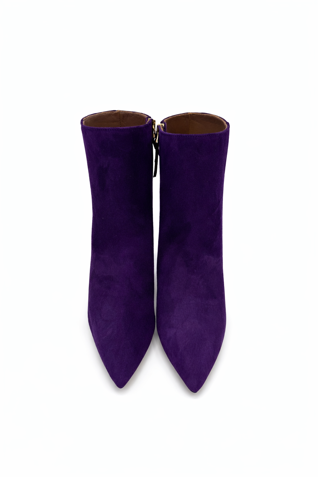 STIVALETTO CAMOSCIO VIOLA